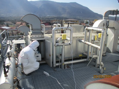 anificazione con ozono impianto HVAC