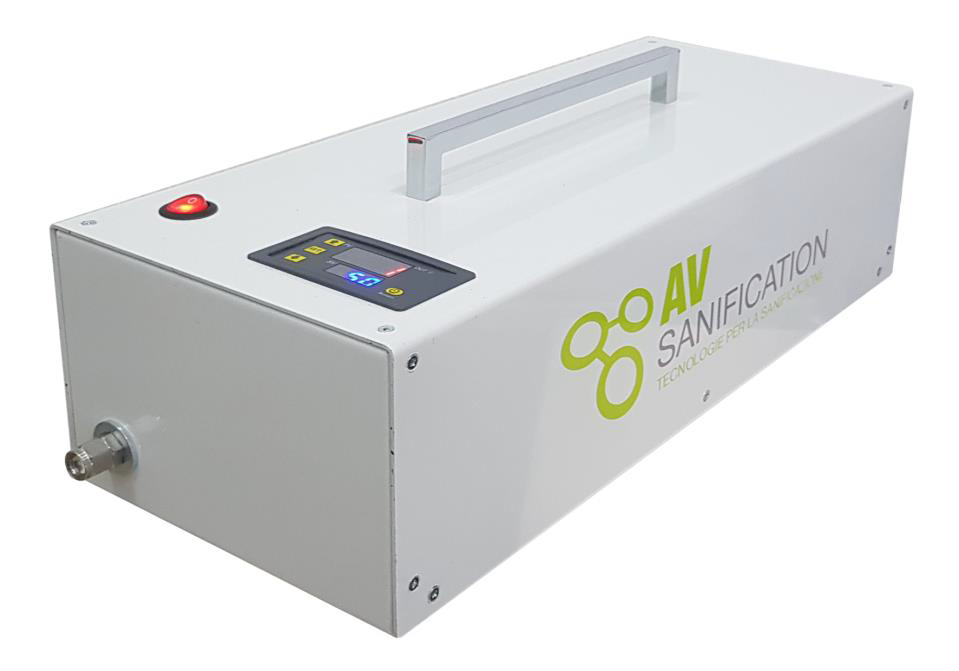 Generatore ozono sanificazione virus batteri ventola professionale 48g/h  220V AC